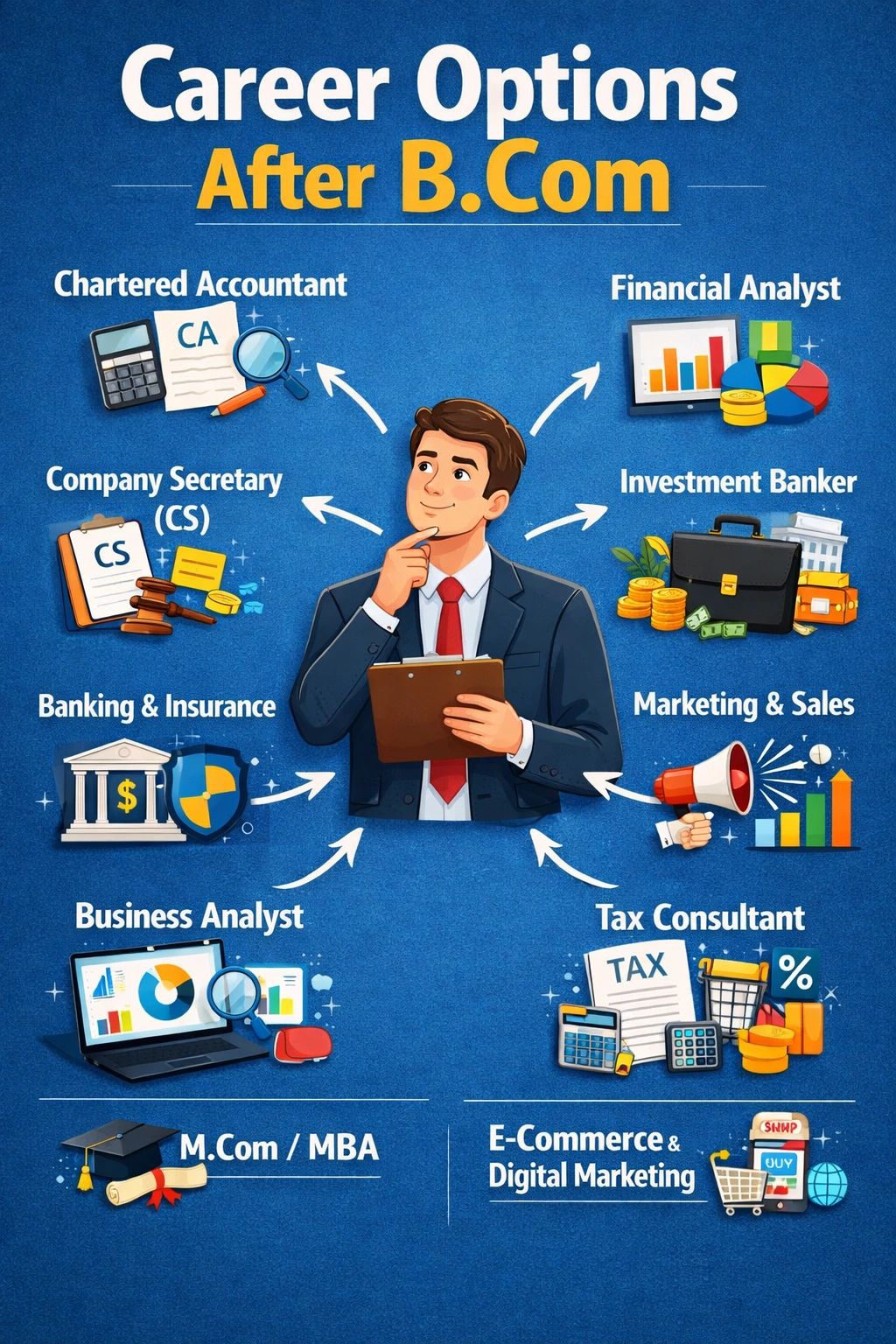 Career Options After B Com